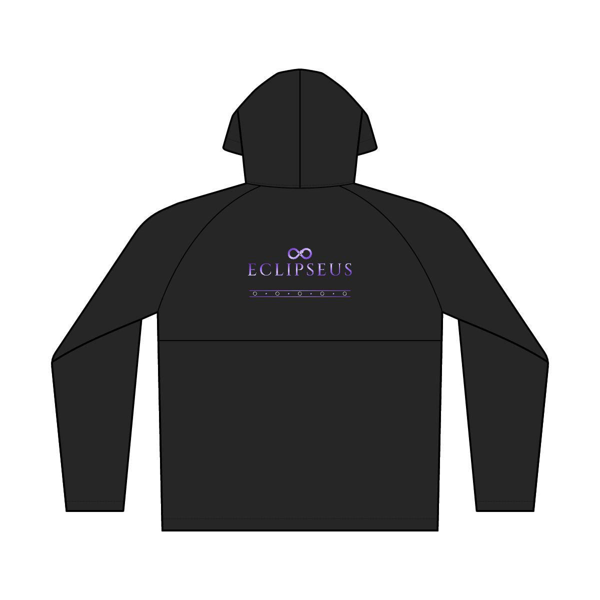 ECLIPSEUS Windbreaker, back with ECLIPSEUS wordmark