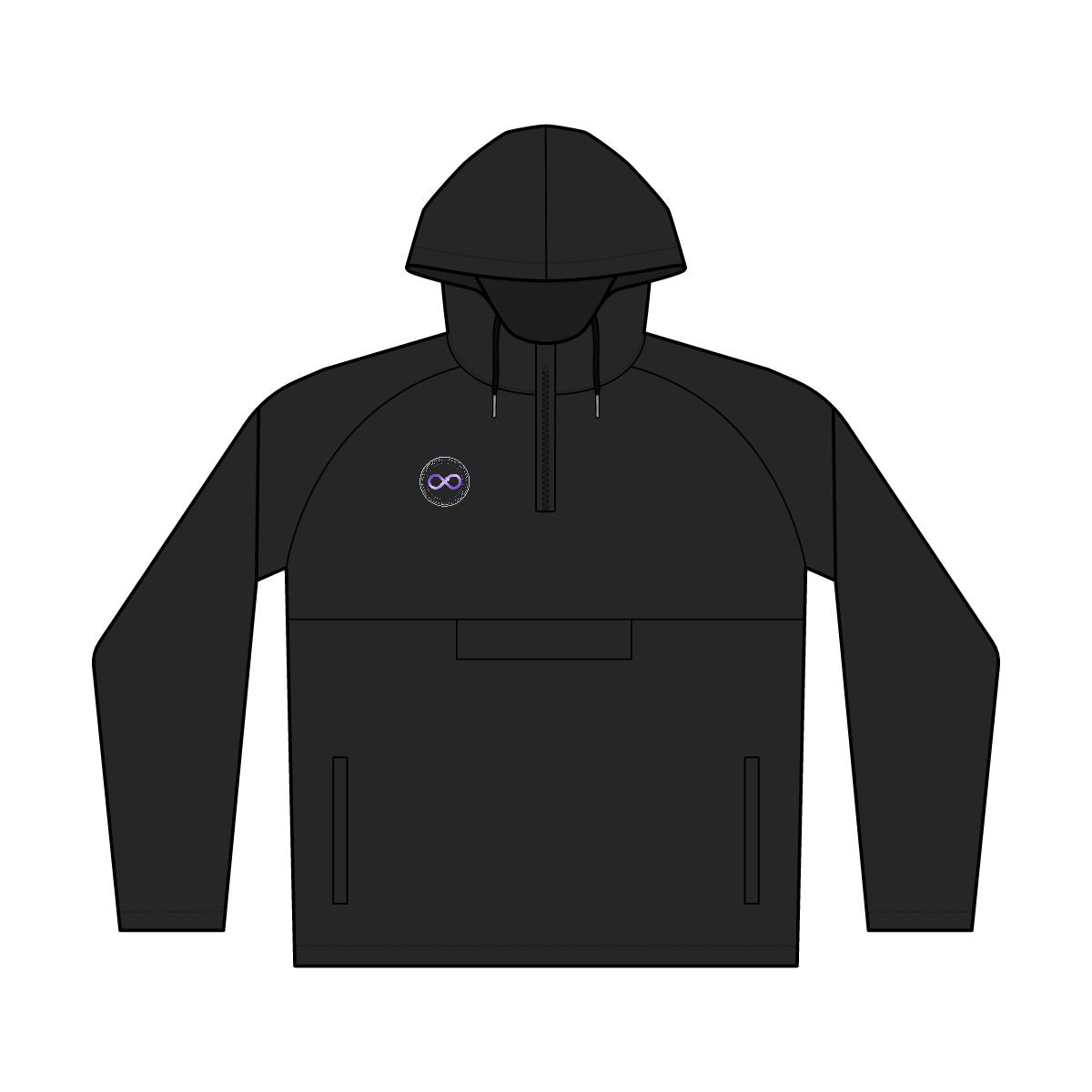 ECLIPSEUS Windbreaker, front with chest emblem