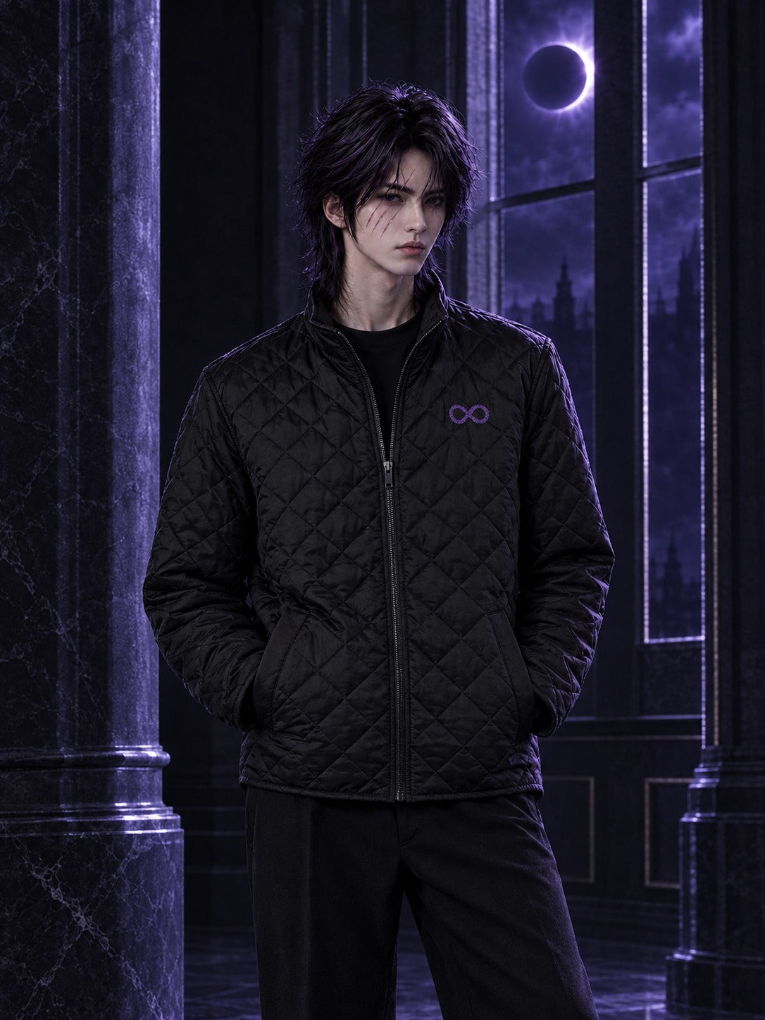 ECLIPSEUS Quilted Jacket